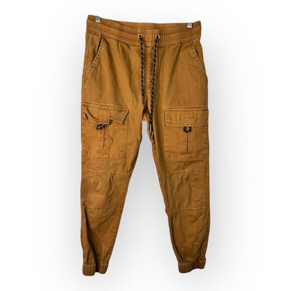 Ring of Fire Mens size Small Barnabas Cargo Jogger Pants Copper - Picture 2 of 8